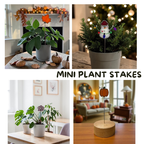 Mini Seasonal Plant Stakes