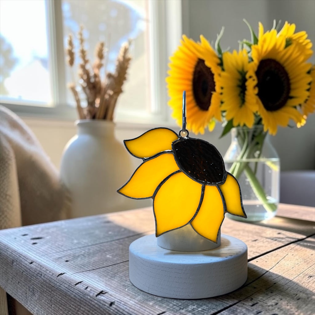 Glass Cover- Sunflower