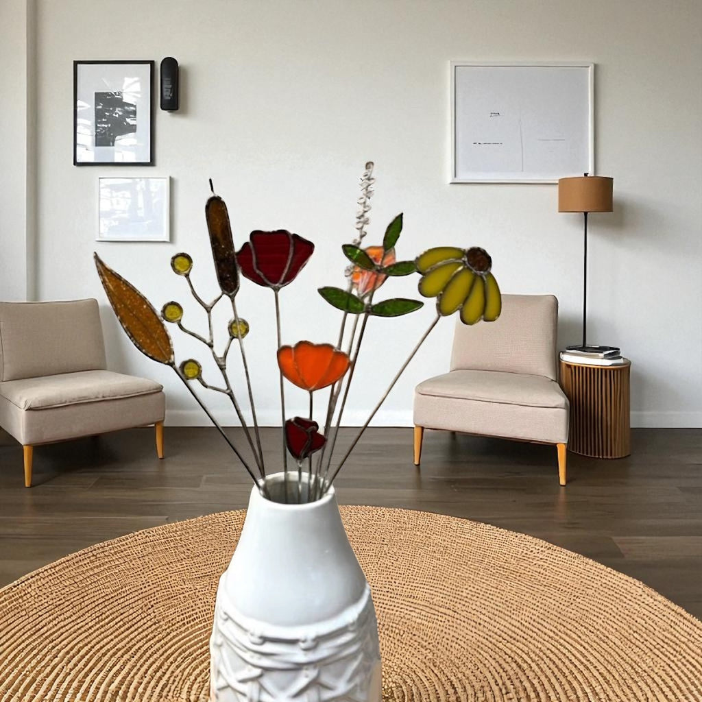 Wildflower Set : Fall Bouquet (Flowers/Colors may Vary)