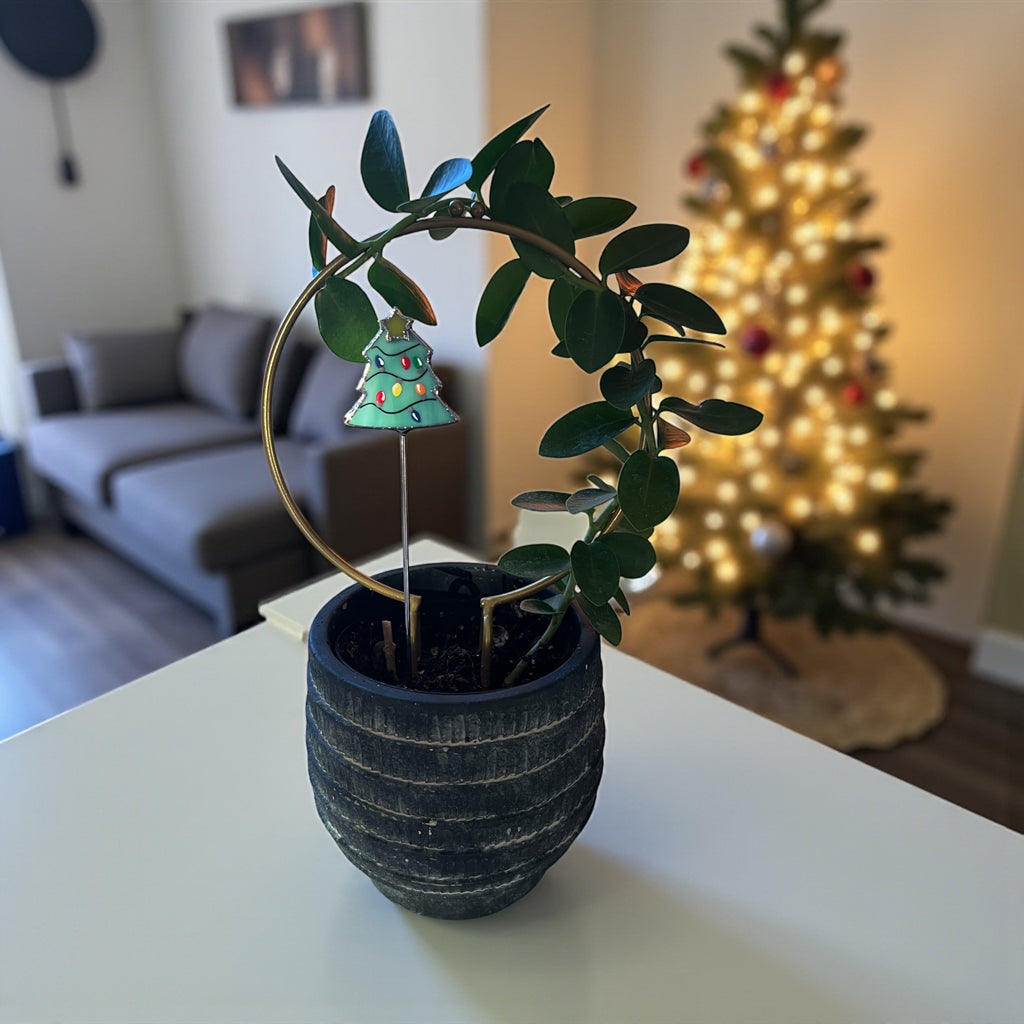 Holiday Mini Plant Stake- Christmas Tree