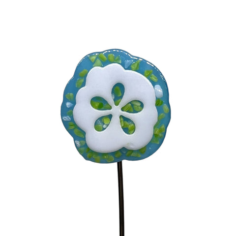 Holiday Mini Plant Stake- Summer Sanddollar