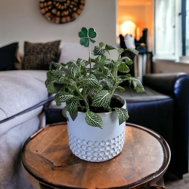 Holiday Mini Plant Stake- Shamrock