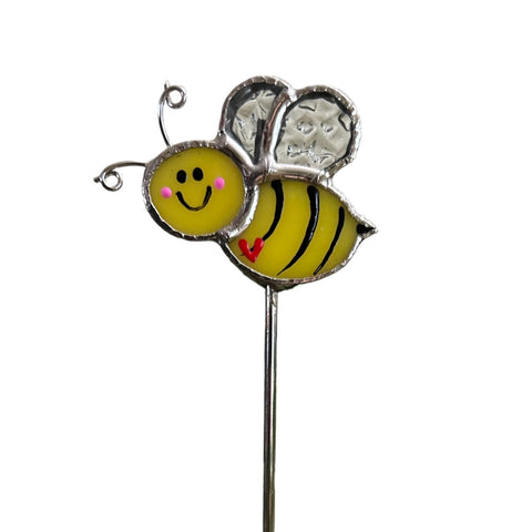 Holiday Mini Plant Stake- Spring BEE