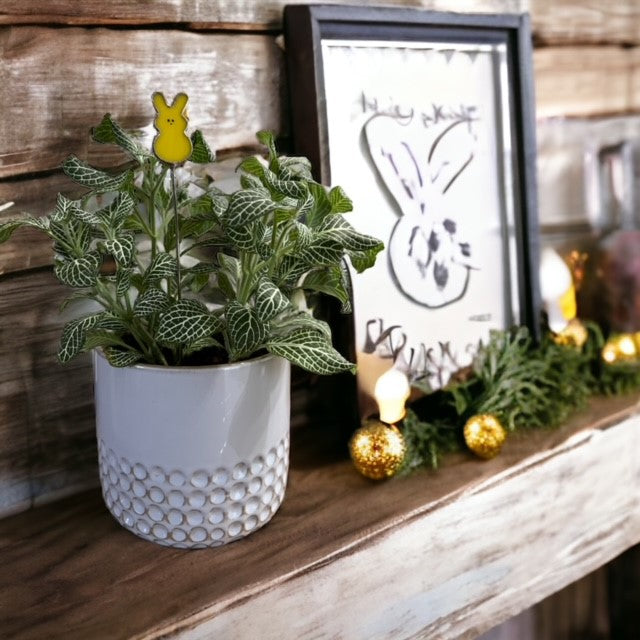 Holiday Mini Plant Stake- Easter Yellow PEEP