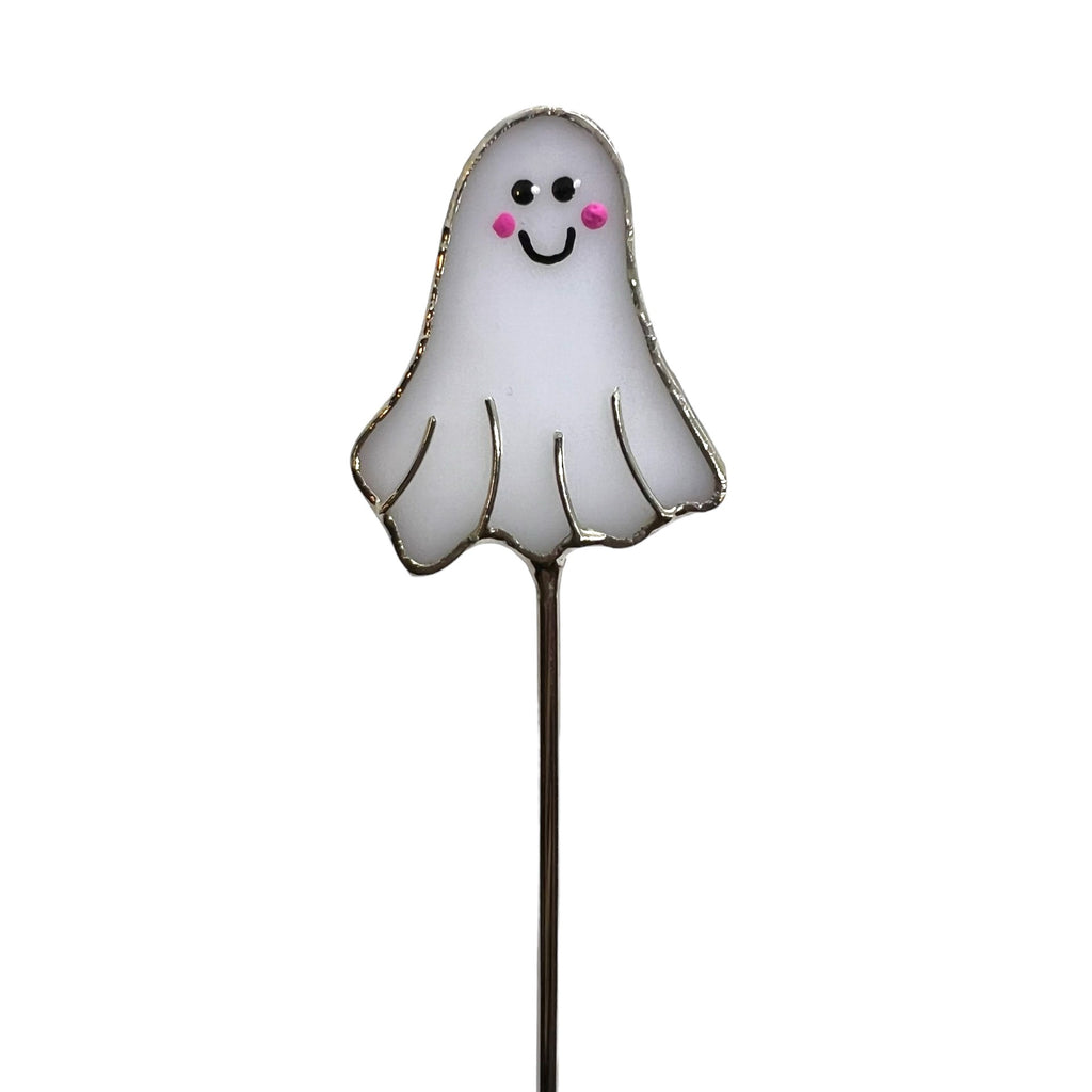 Holiday Mini Plant Stake- Ghost