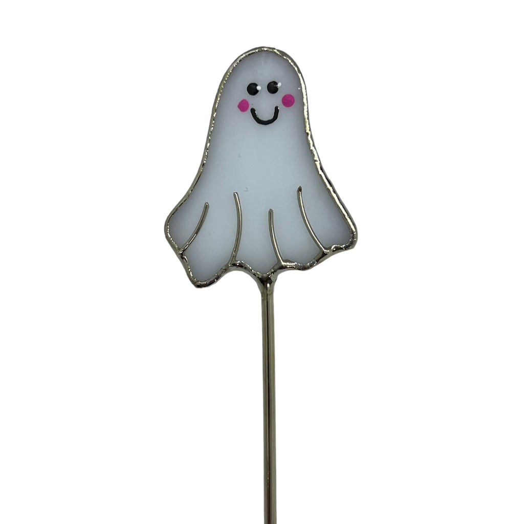 Holiday Mini Plant Stake- Ghost