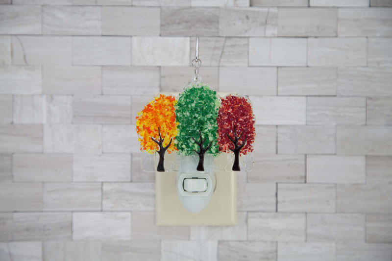 Glass Cover- Three Trees