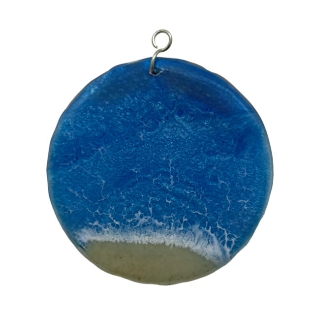 Glass Cover- Beach Wave Circle/ Sharks