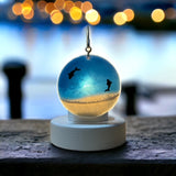 Glass Cover- Beach Wave Circle/ Sharks