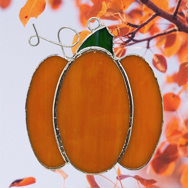 Glass Cover- Pumpkin