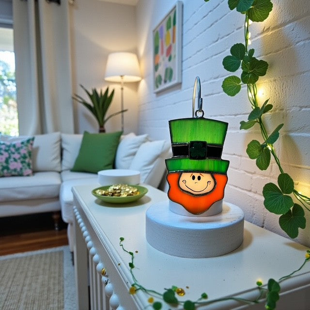 Glass Cover- Leprechaun