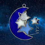 Glass Cover- Celestial Moon and Stars