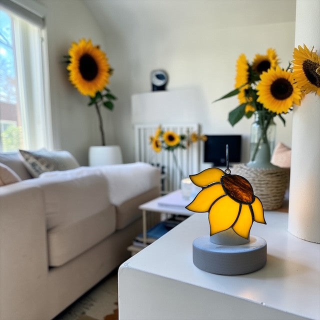 Glass Cover- Sunflower