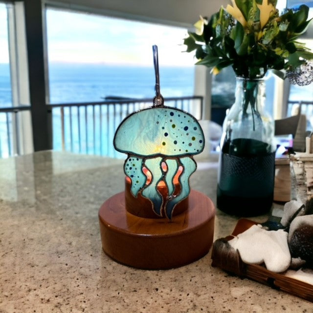Glass Cover- Coastal JellyFish