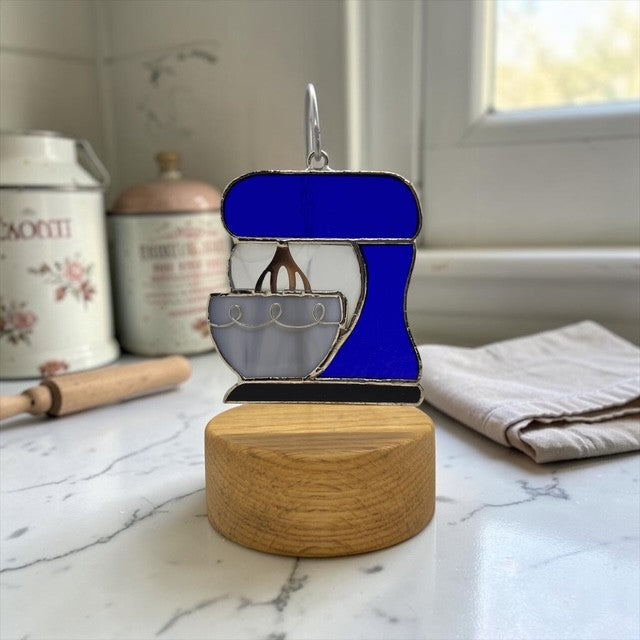 Glass Cover- Kitchen Mixer BLUE