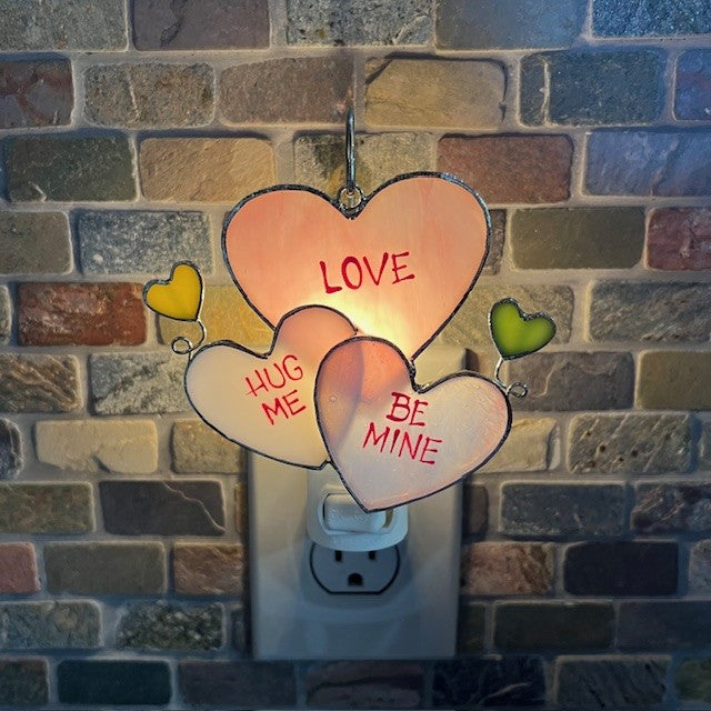 Glass Cover- Candy Conversation Hearts