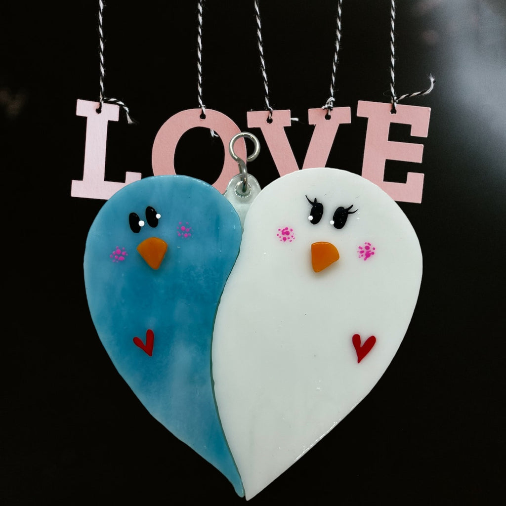 Glass Cover- Love ❤ Birds