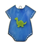 Glass Cover- Baby Boy Onesie (Dinosaur, Bumble Bee, Winnie the Pooh, Baseball)