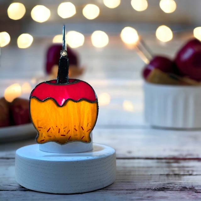 Glass Cover- Caramel Apple