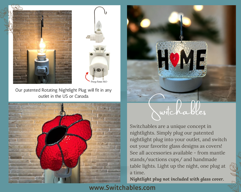 Glass Cover- Christmas Dog "Santa PAWS"