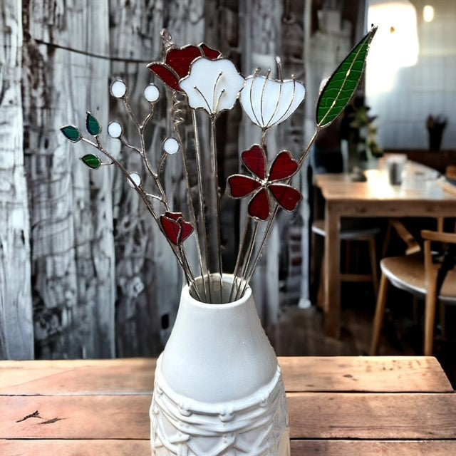 Wildflower Set : Christmas Bouquet (Flowers/Colors may Vary)