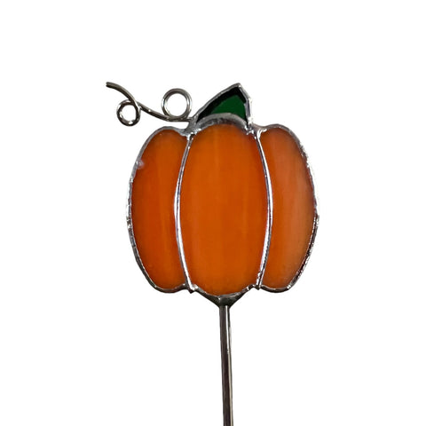 Holiday Mini Plant Stake- PUMPKIN