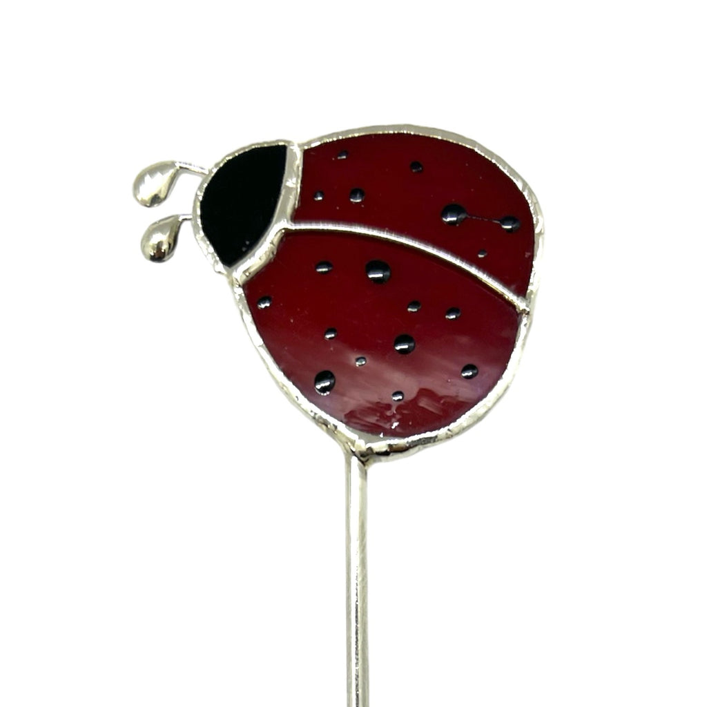 Mini Plant Stake- Spring LADYBUG