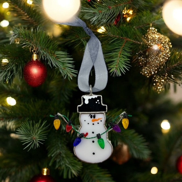 Swittle- Christmas Snowman (Black Winter Hat)