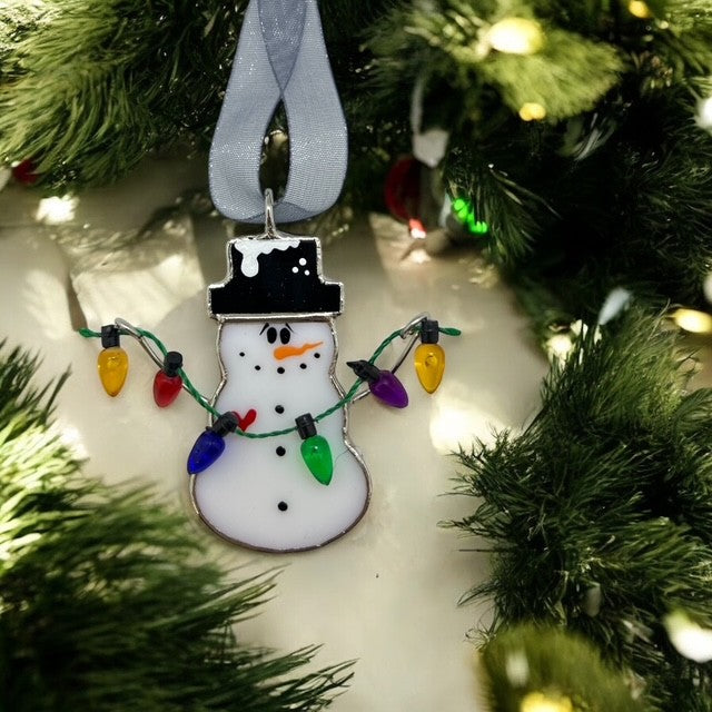 Swittle- Christmas Snowman (Black Winter Hat)