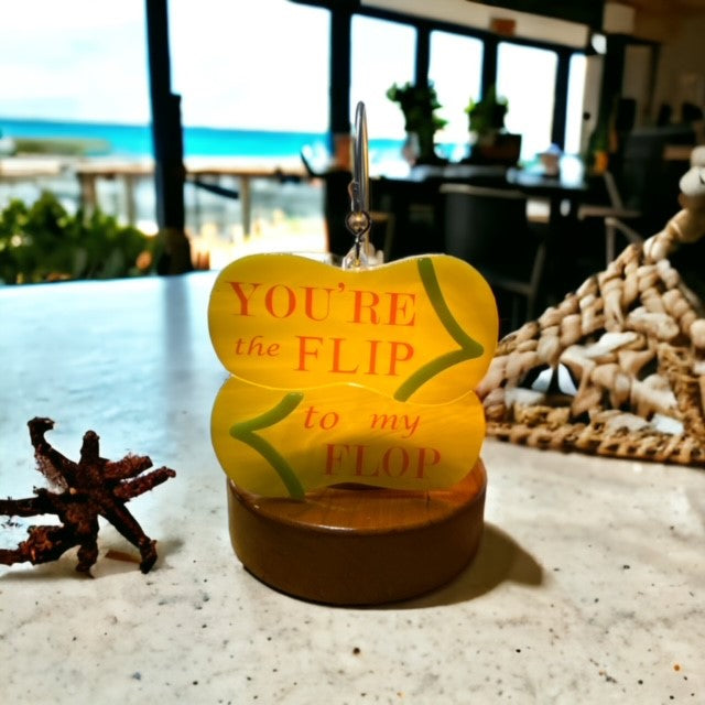 Glass Cover- Flip To My Flop