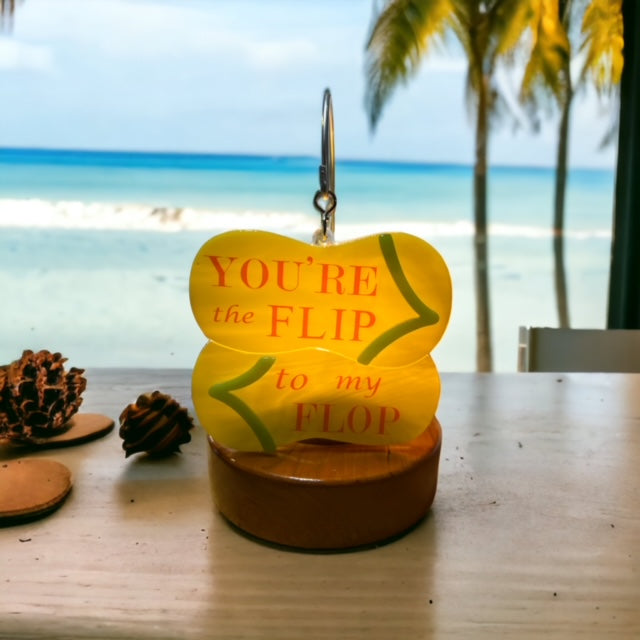 Glass Cover- Flip To My Flop