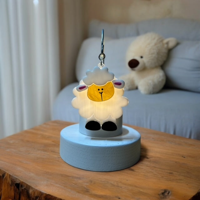 Glass Cover- Fluffy Sheep