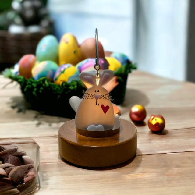 Glass Cover- Country Bunny