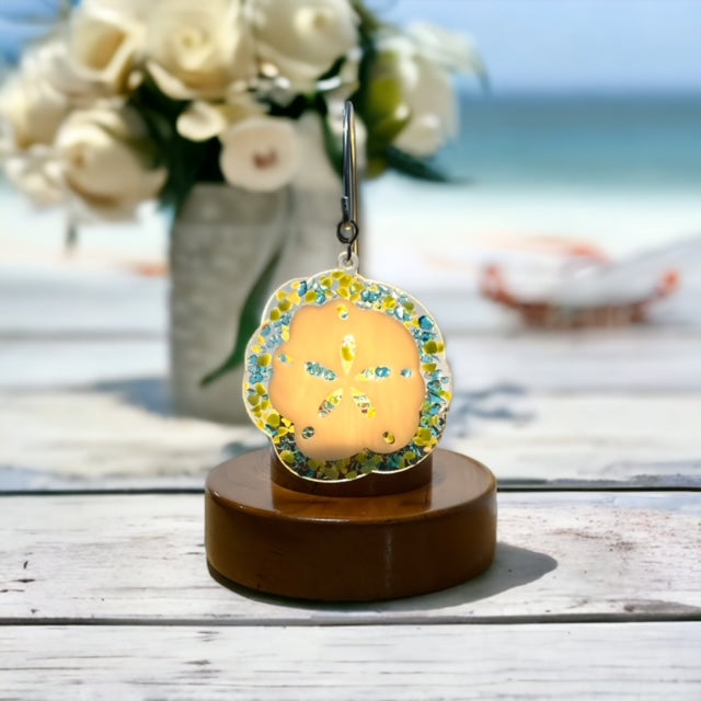 Glass Cover- Coastal Sand Dollar