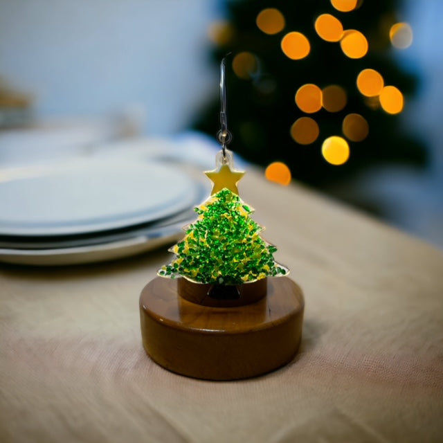 Glass Cover- Oh, Christmas Tree