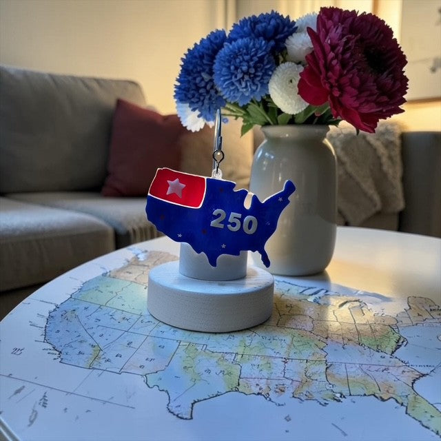 Glass Cover- USA BLUE 250th *Limited Design*