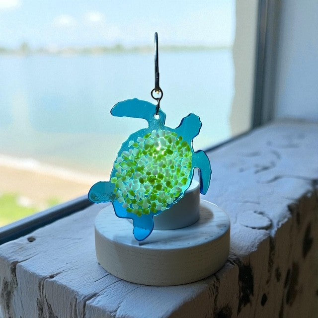 Glass Cover- Coastal Sea Turtle
