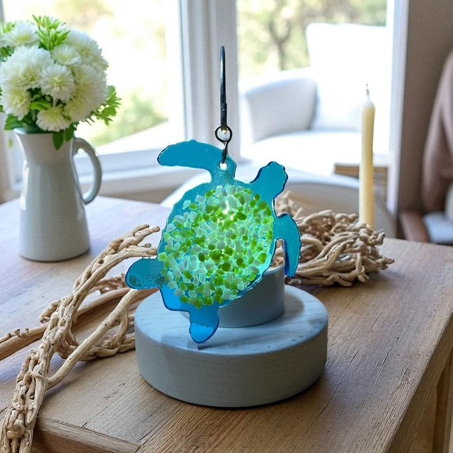 Glass Cover- Coastal Sea Turtle
