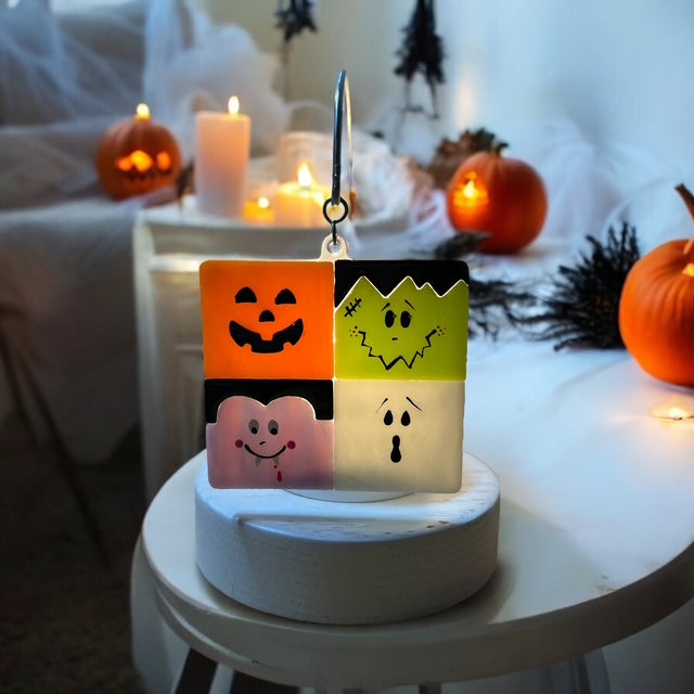 Glass Cover- Pumpkin/Frankenstein/Vampire/Ghost