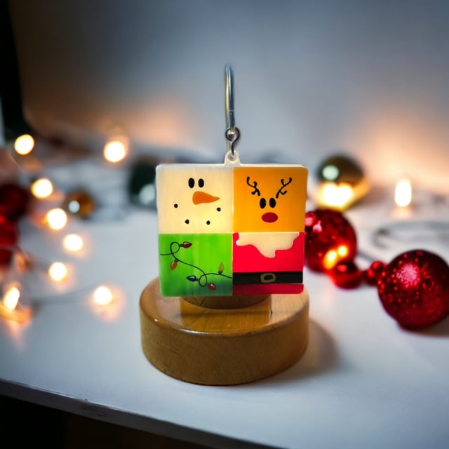 Glass Cover- Merry Christmas