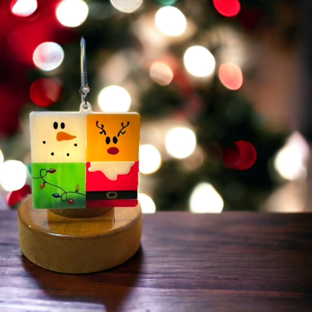 Glass Cover- Merry Christmas