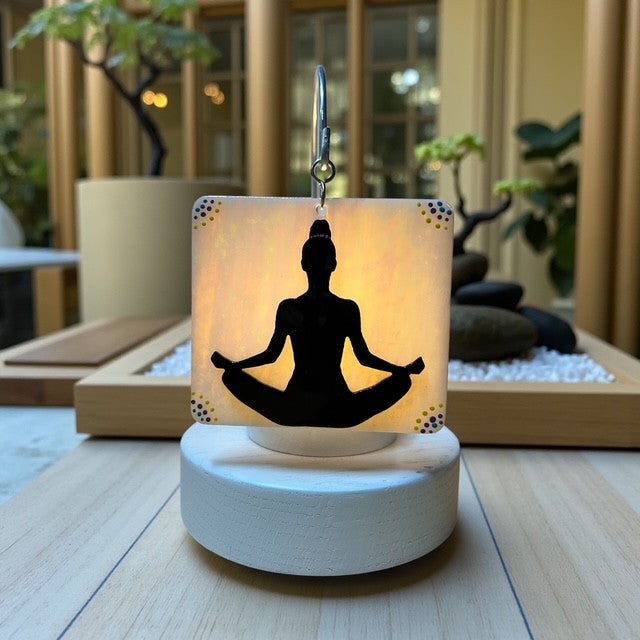 Glass Cover- Namaste/Yoga