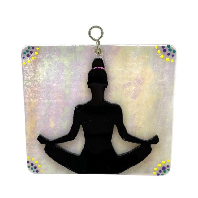 Glass Cover- Namaste/Yoga