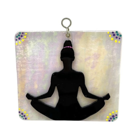 Glass Cover- Namaste/Yoga