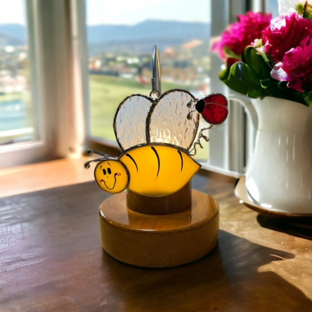 Glass Cover- Bee / Ladybug