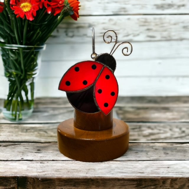 Glass Cover- Ladybug