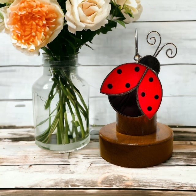 Glass Cover- Ladybug