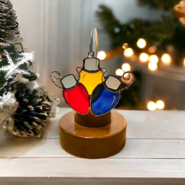 Glass Cover- Holiday Light Bulbs