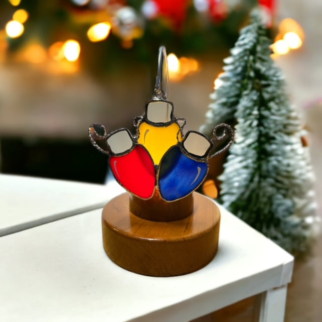 Glass Cover- Holiday Light Bulbs