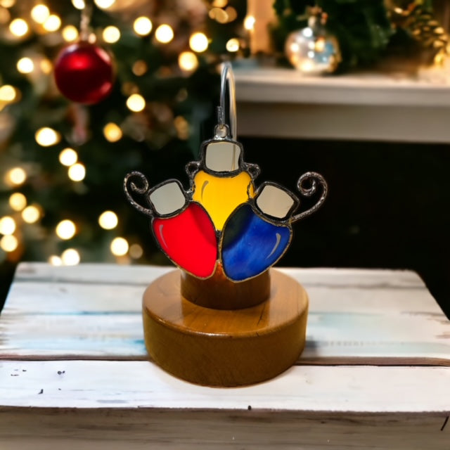 Glass Cover- Holiday Light Bulbs